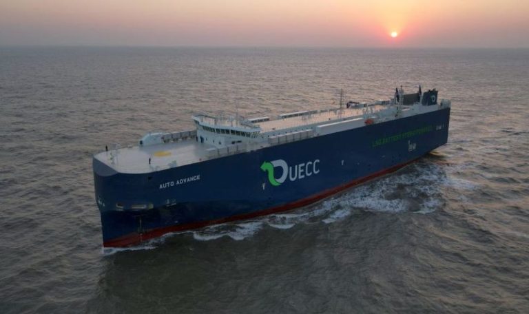 World’s First Dual-Fuel LNG Battery Hybrid PCTC To Start Trading