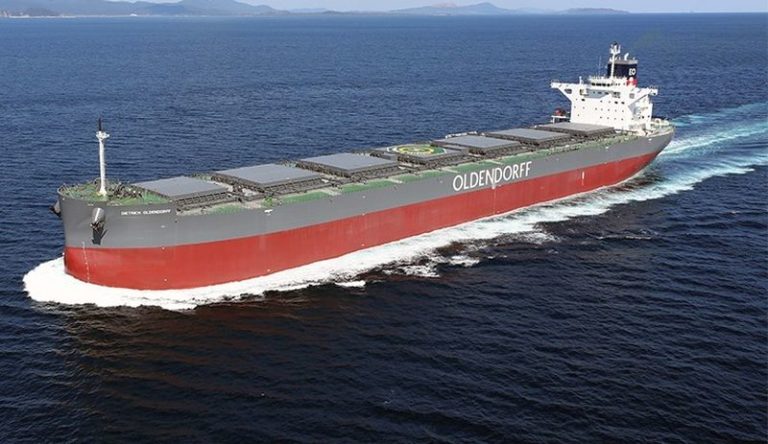 Oldendorff To Employ Energy-Efficient Bulk Carriers For Reducing Supply Chain CO₂ Emissions