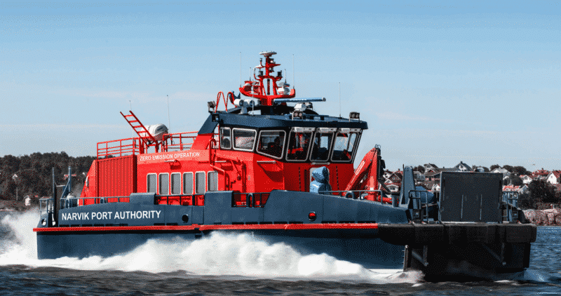 one of the world’s first hydrogen-powered, high-speed vessels