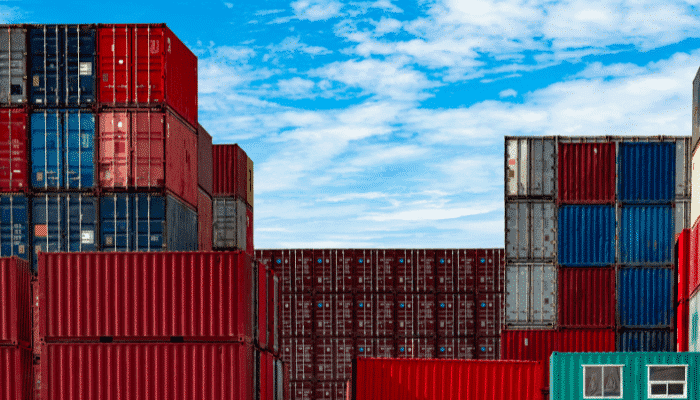 shipping Container Freight Station