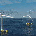 The offshore floating wind substructure “Hi-Float” is designed to support a 10MW wind turbine