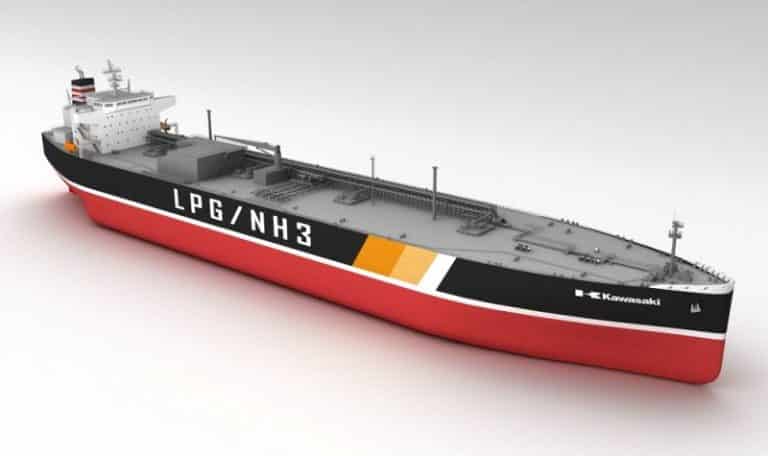 86,700 m³ LPG-Fueled LPG/NH3 Carrier Ordered By NYK