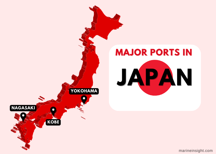 Japan Port Map