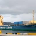 Mikage Coastal Container Ship Used for the Trial of Autonomous Sailing Trial