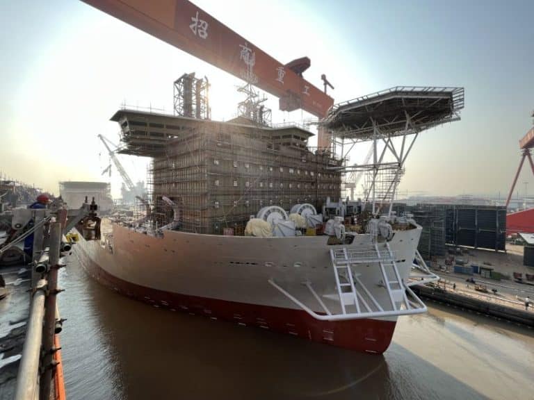 Jan De Nul Launches Its Largest Heavy-Lift Offshore Wind Installation Vessel ‘Les Alizés’
