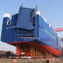 UECC’s third newbuild dual-fuel battery hybrid PCTC set to be launched onto the water at Jiangnan Shipyard