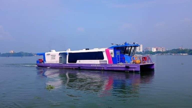 Indian Register Of Shipping Classes First 100 Pax Hybrid Battery-Powered Catamaran Ferry