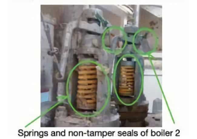 springs of boiler 2