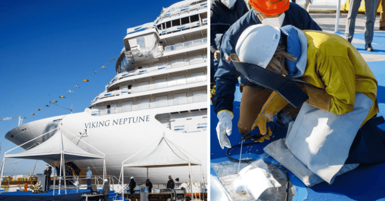Photos: Fincantieri Floats Out Viking’s Newest Ocean Cruise ‘Neptune’