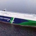 world's largest dual-fuel car carrier - anji cosco shipping