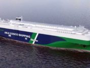 world's largest dual-fuel car carrier - anji cosco shipping