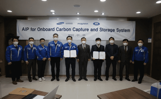 KR Awards AIP For Korea’s First ‘Onboard Carbon Capture And Storage System’