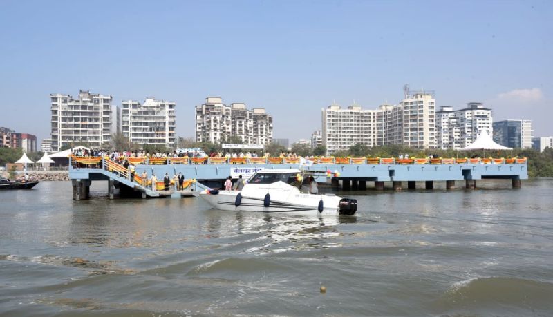 Mumbai Water Taxi on the move