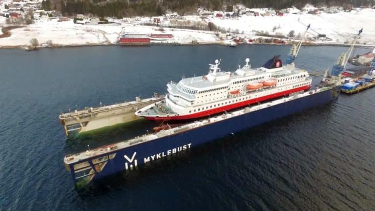 One Of Europe’s Biggest Environmental Upgrades Kicked Off By Hurtigruten Norway