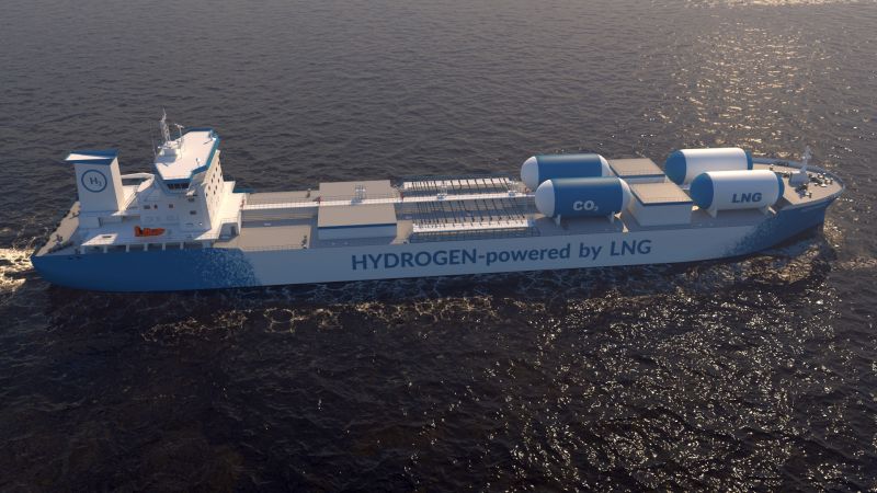 Rina Hydrogen powered by LNG