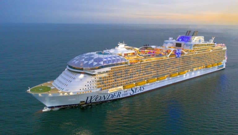 World’s Largest Cruise Ship ‘Wonder Of The Seas’ Arrives In The US (Photos)