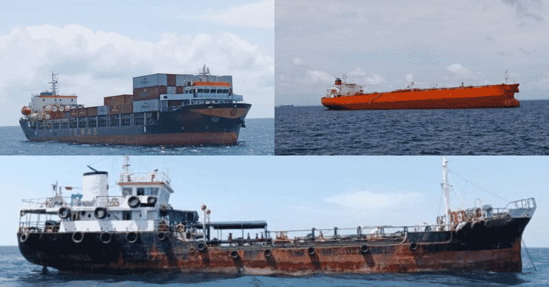 Malaysia's MMEA Seizes Ships & Arrests Crew Members For Illegal Anchoring