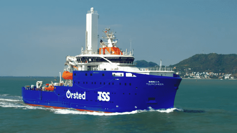Asia-First Newbuild Taiwan-Flagged Service Operation Vessel Delivered