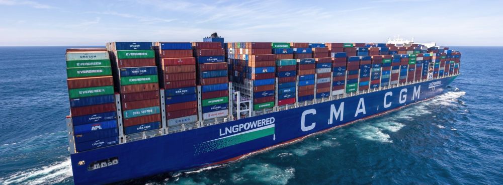 CMA CGM LNG Powered Container ship