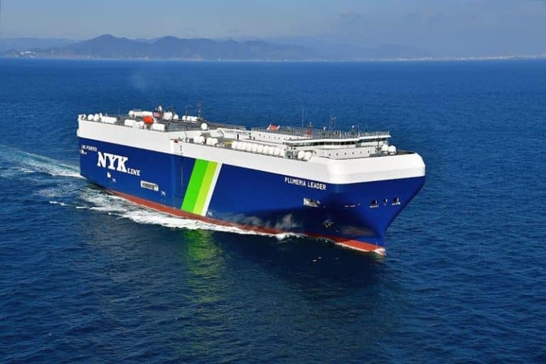 Next-Generation Eco-Friendly LNG-Fueled PCTC Ship ‘Plumeria Leader’ Delivered