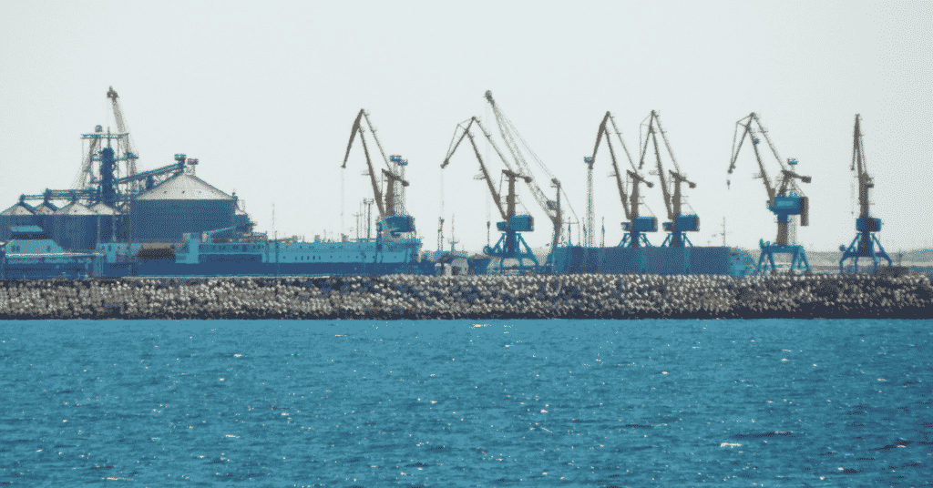 Ports in Kazakhstan
