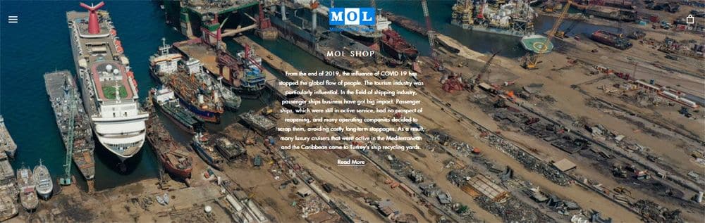 MOL shop website