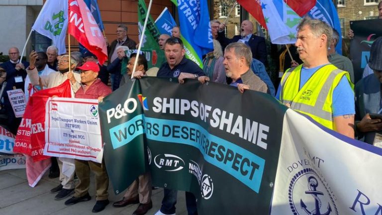 Unions Assemble To Condemn P&O Ferries’ Treatment Of Their Employees