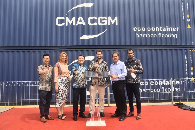 CMA CGM Group’s newest Container Depot in Indonesia handled 150,000 (TEU) containers in nine months