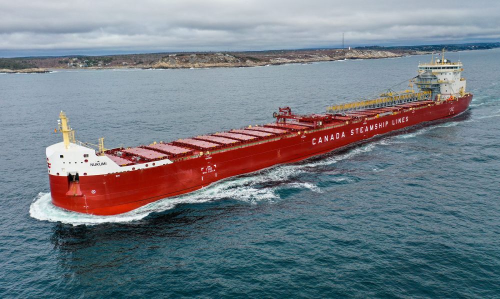 CSL’s new diesel-electric ship, Nukumi