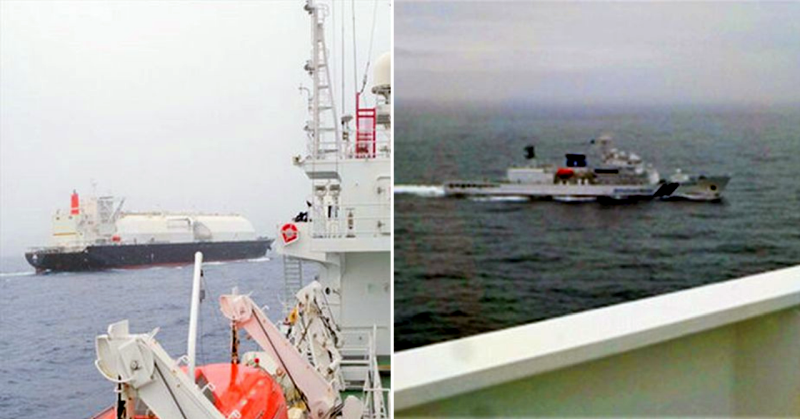 MOL Holds Joint Public-Private Anti-Piracy Drill With LNG Carrier 'LNG MARS'