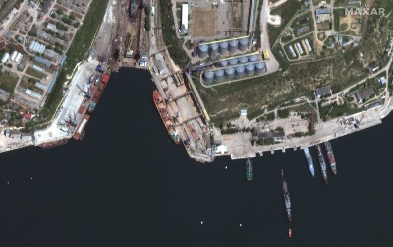 Russian Ships Seem To Be Loaded With Ukraine's Grain Per New Satellite Images