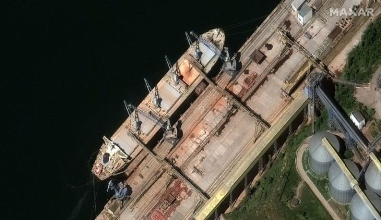 Russian Ships Seem To Be Loaded With Ukraine’s Grain Per New Satellite Images