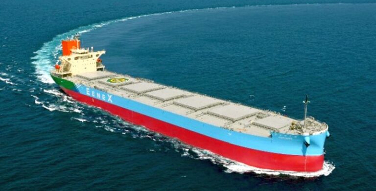 MOL’s 2nd Vessel Of Next-Generation Coal Carrier Series Named ‘Hokulink’