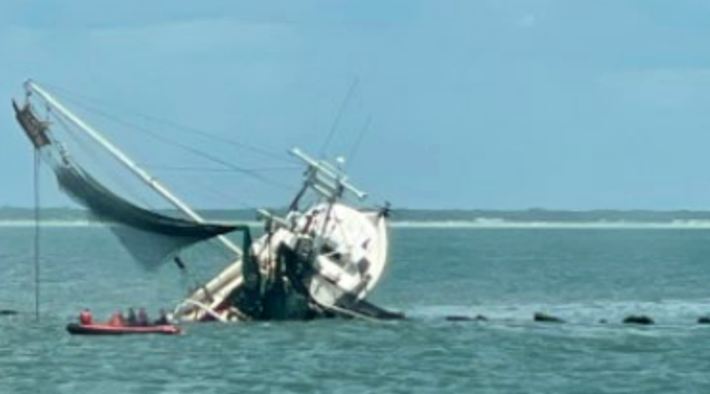 fishing vessel sinks