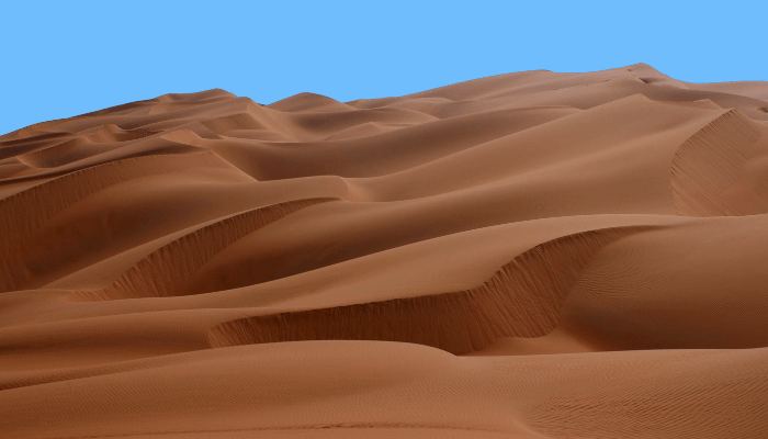 Desert in Arabian Peninsula
