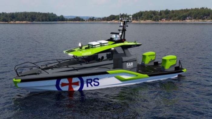 Konsberg Maritime Supply Waterjets For “Smart Saver” A Search And Rescue Vessel Of The Future