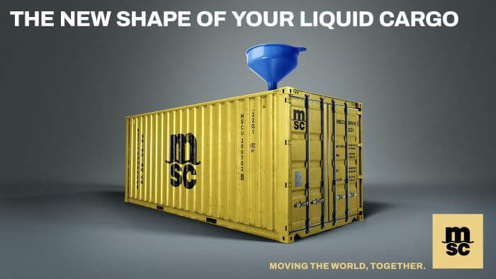 MSC Becomes First Carrier To Offer In-House Liquid Cargo Solutions
