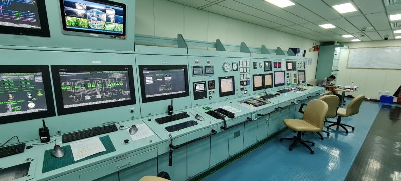 The system overview in the main control room, featuring a tidy and easy-to-operate user interface