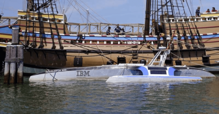 Crewless Mayflower Autonomous Ship Reaches Plymouth Rock As It Retraces Over 400 Years Old Voyage