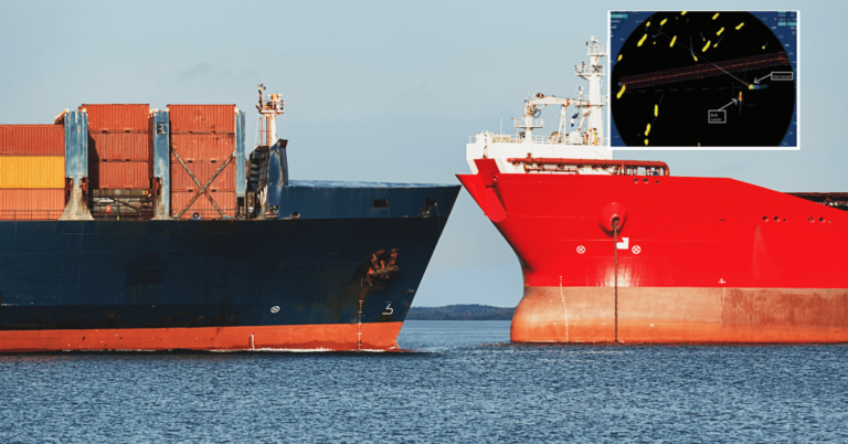 Real Life Incident: Near Collision Between Two Vessels With Distance Of 35 Meters