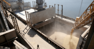 Russian Vessel Loaded With Ukrainian Grain