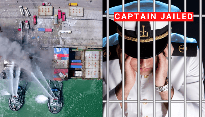 Captain Jailed