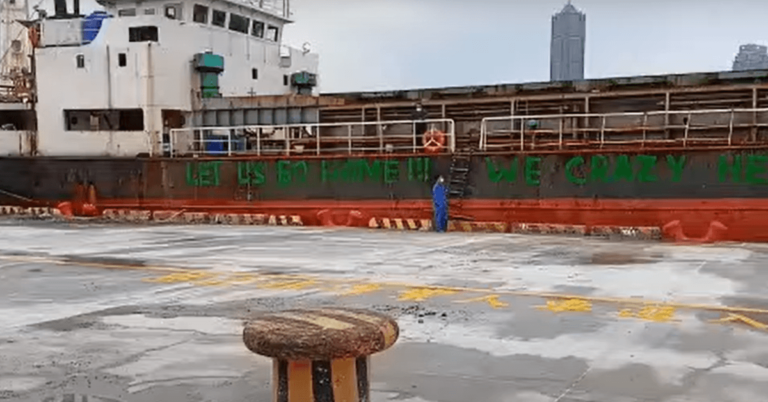 Watch: 8 Crew Members From Indonesia Stuck On Cargo Ship Seek Help To Return Home