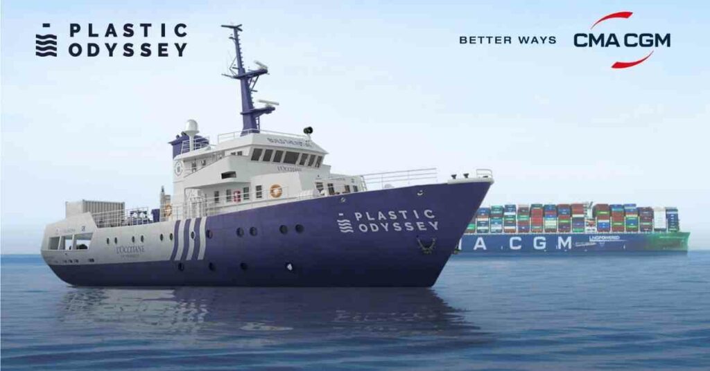 CMA CGM Group Partners With Plastic Odyssey To Build A Future Free Of Plastic Waste
