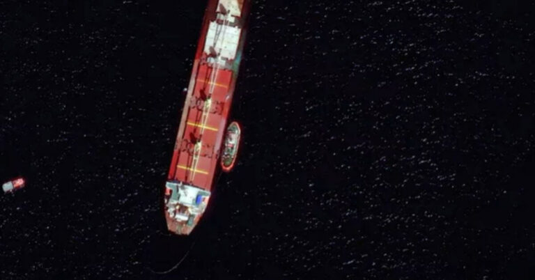 Watch: Gibraltar Confirms Fuel Leakage From Stranded Cargo Vessel