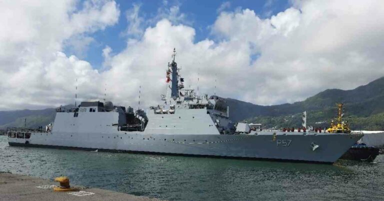 INS Sunayna In Seychelles – Indian Navy’s Maiden Participation In Combined Maritime Forces Exercise