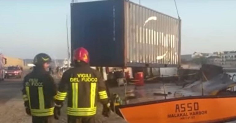 Three Seafarers Dead In Italy Following A Container Explosion On An Offshore Supply Vessel