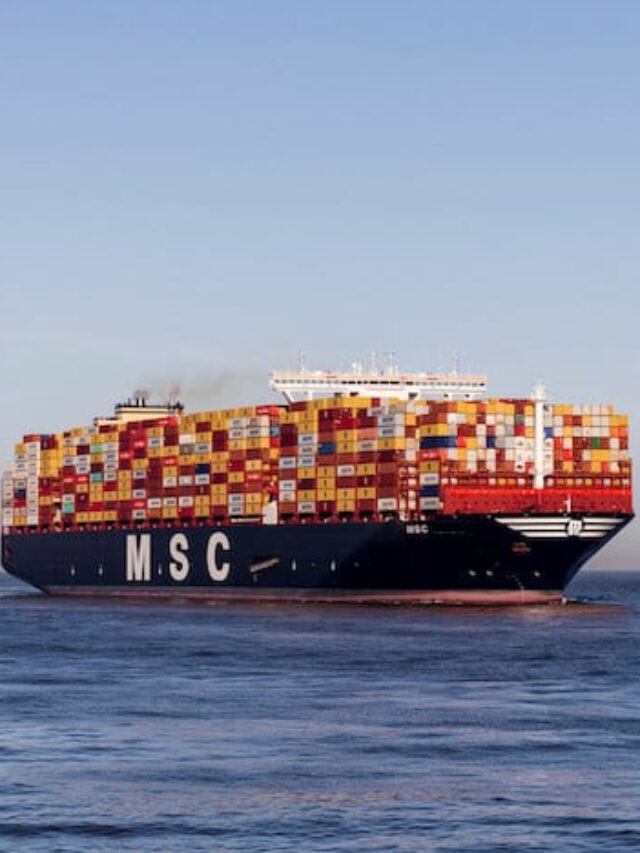 MSC Overtakes Maersk To Become the World’s Largest Shipping Line