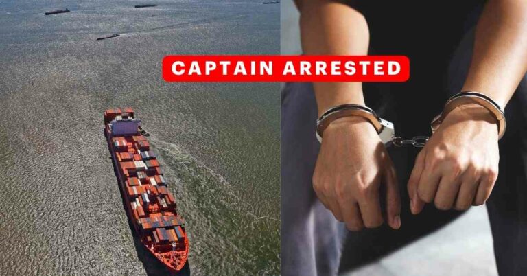 German Boxship Captain Arrested For Being Drunk While The Vessel Ran Aground
