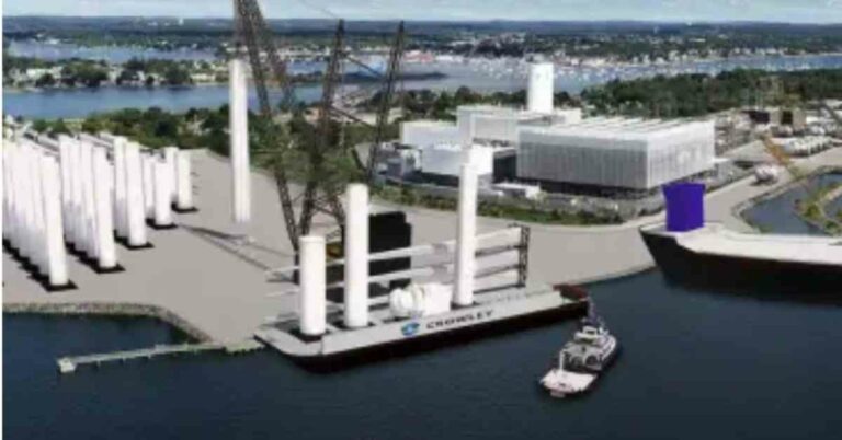 Crowley Moves Forward On Salem Wind Terminal With Land Closing